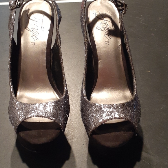 STILLETTO Platform Heels 8.5 Fergie's - Picture 15 of 16